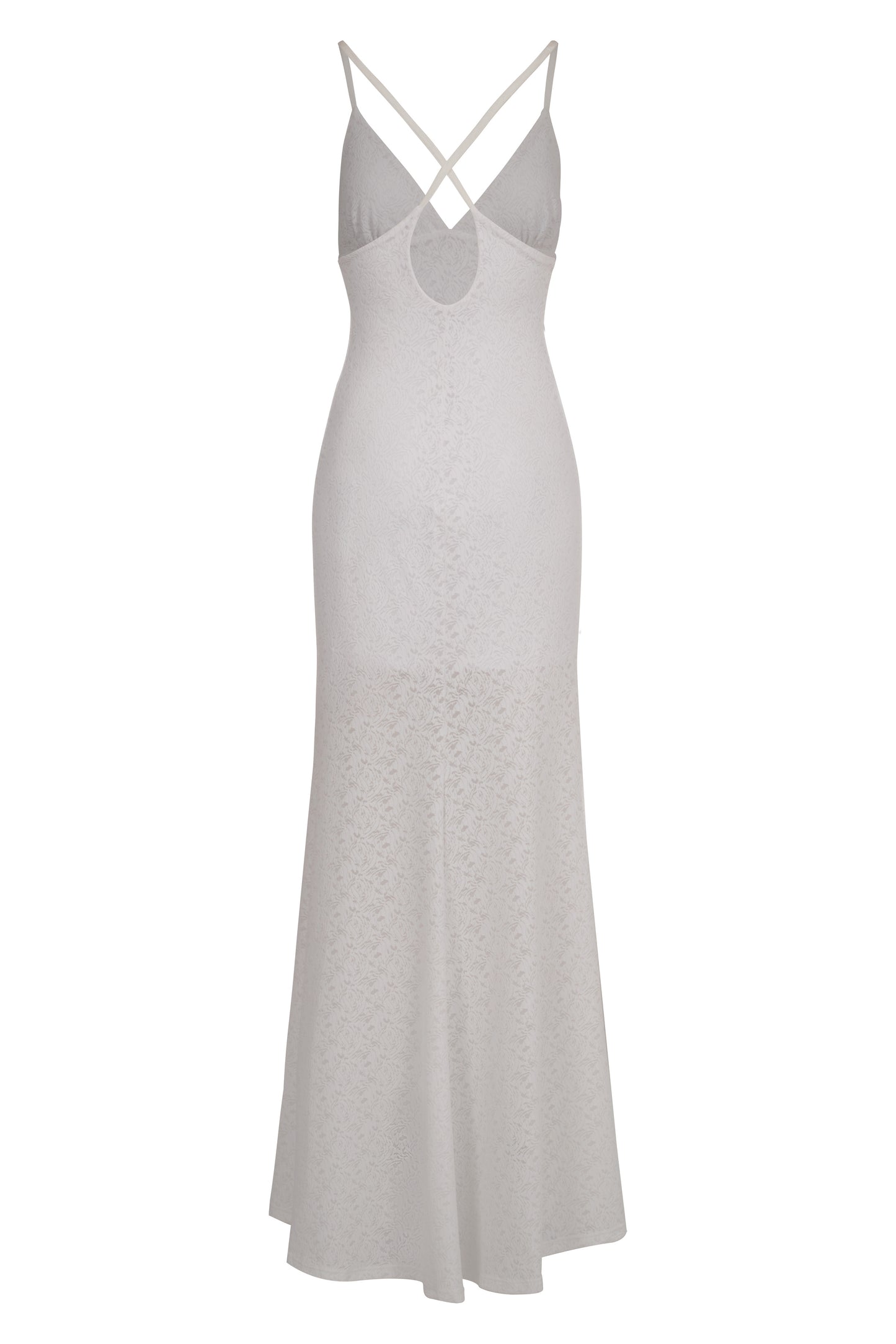 VESTIDO MIDNIGHT BLOOM WHITE