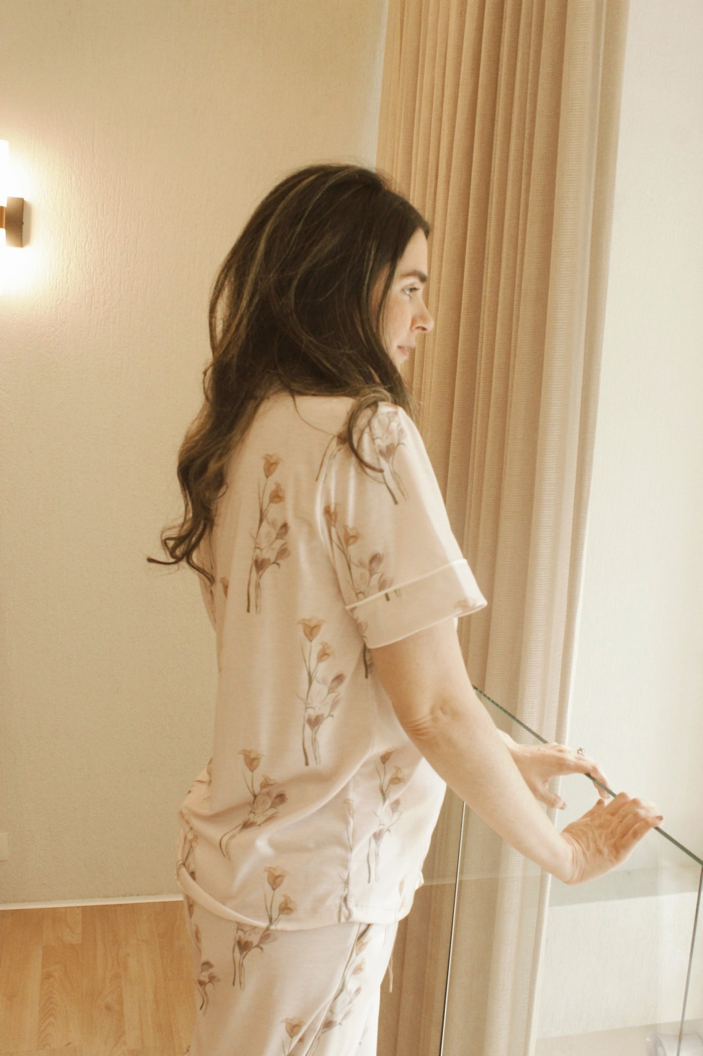 SET CAMISA + PANTALÓN BLUSH PINK