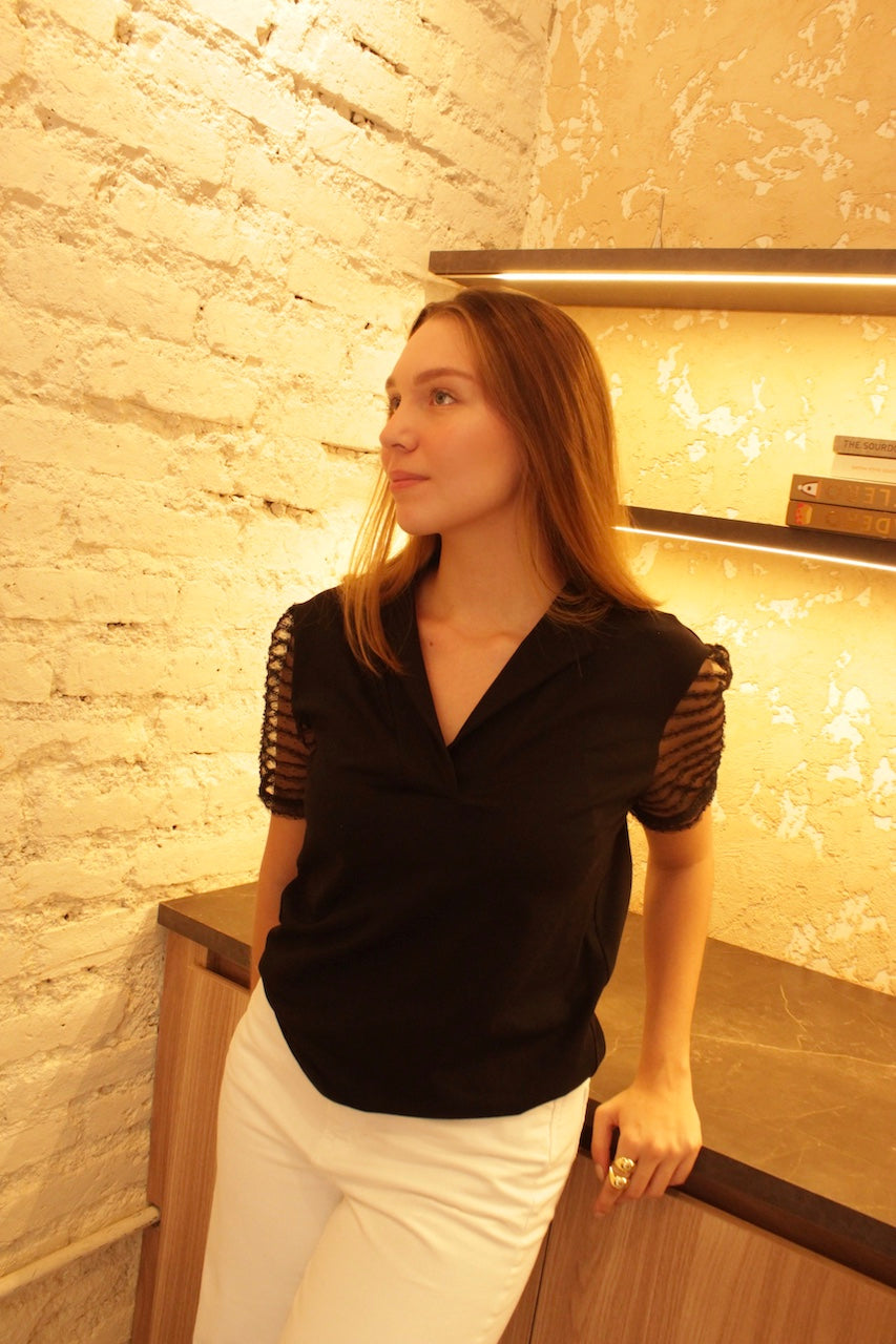 T-SHIRT LAGO DE CONSTANZA BLACK