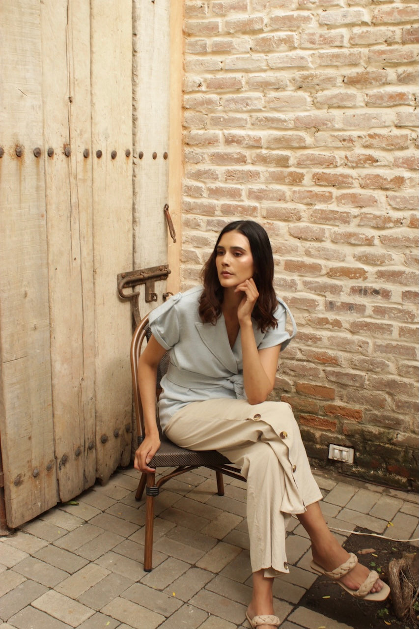 CAYENA Y FUEGO VEST BLUE