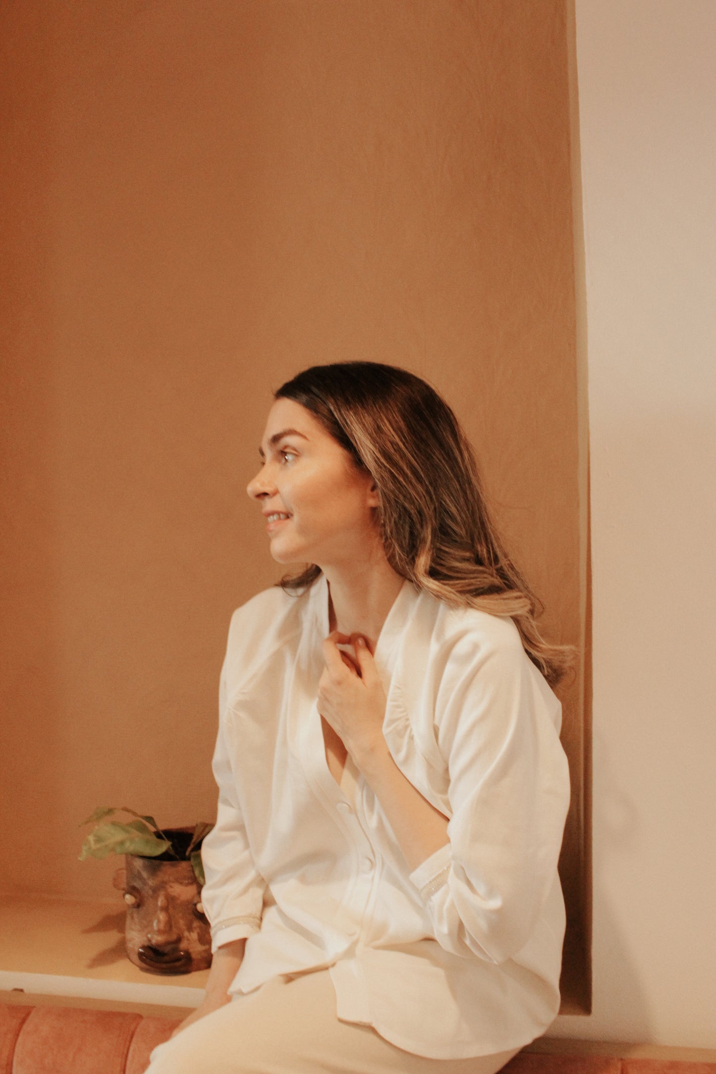CAMISA BARDINI LINO BLANCO