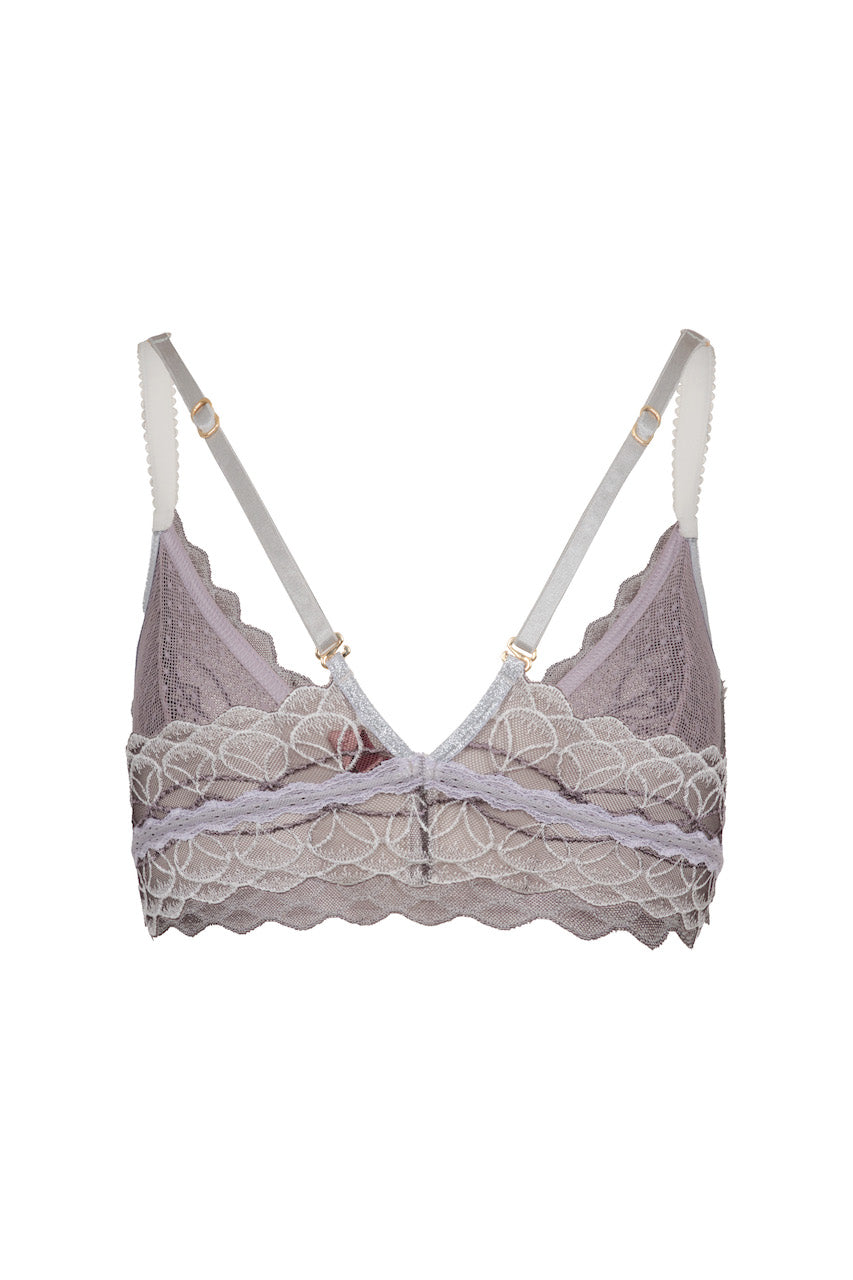 TOP ESMERALDA EN BRUTO LAVENDER