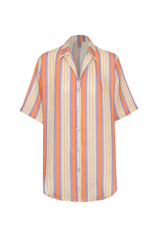 CAMISA MYSTIC ORANGE STRIPE
