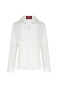 SWAN BLACK BLOUSE