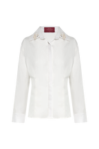 SWAN BLACK BLOUSE