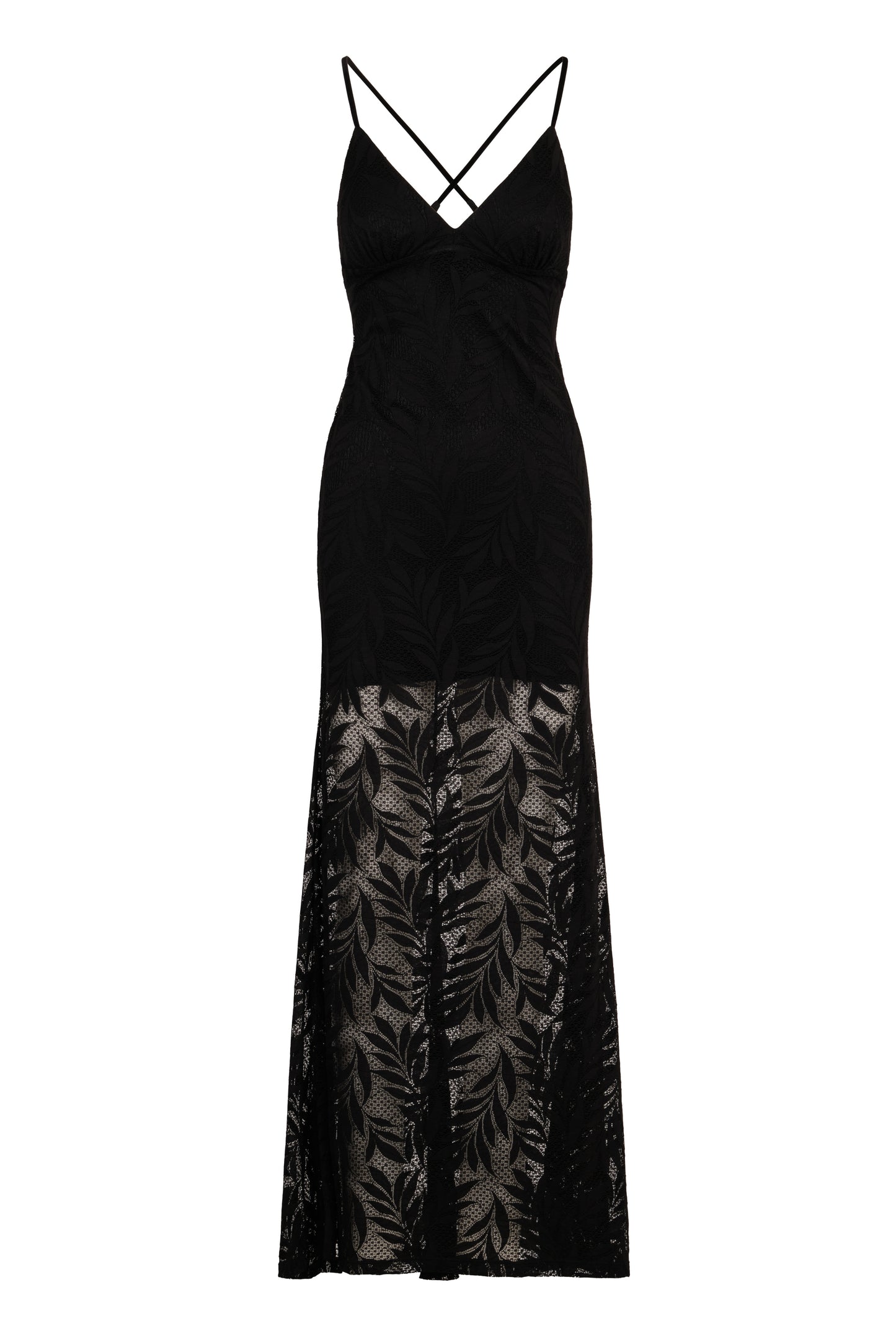 VESTIDO MIDNIGHT BLOOM BLACK