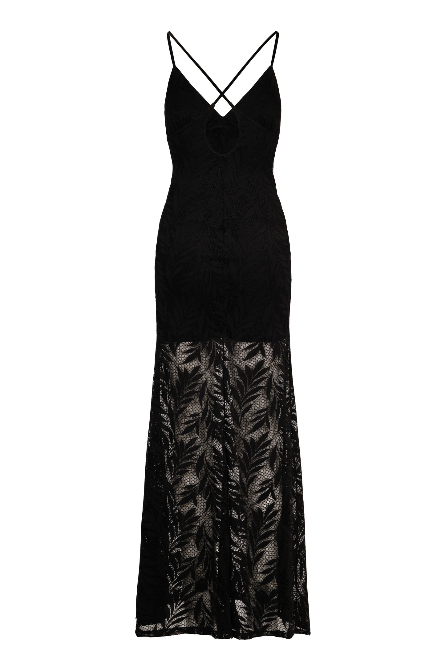 VESTIDO MIDNIGHT BLOOM BLACK