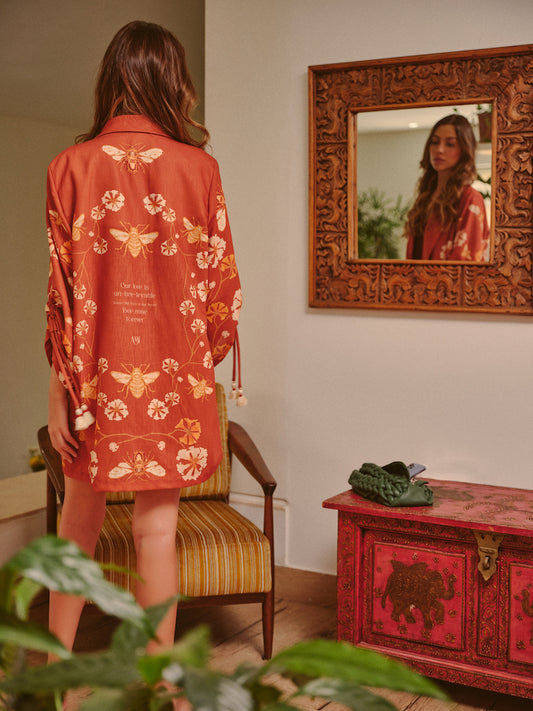 COVER UP BEE MINE TERRACOTA