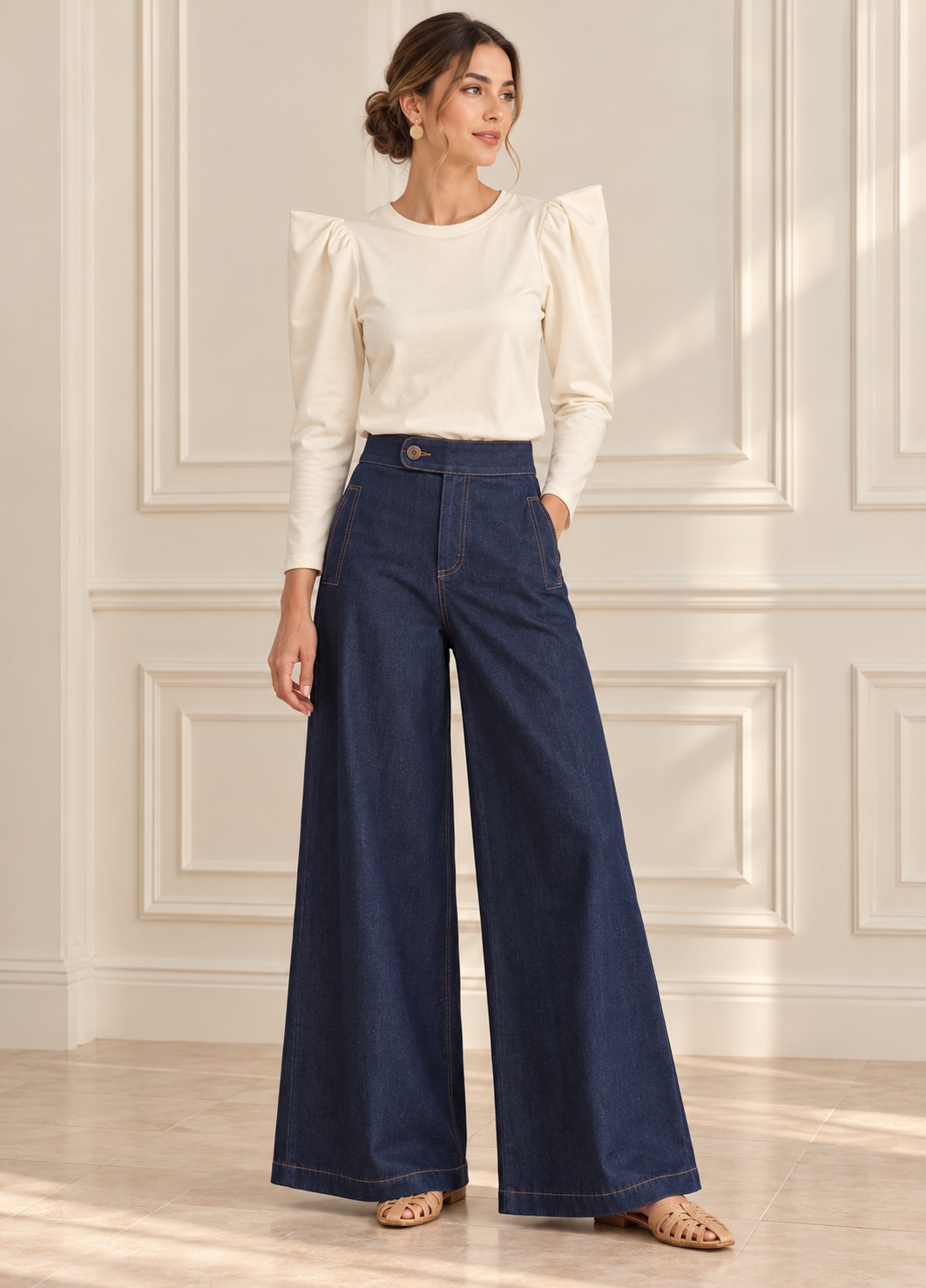 RIVIERA DENIM PANTS