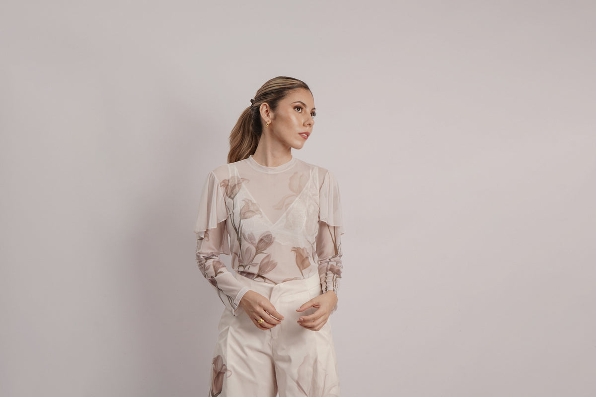 HECHIZO MALLA BEIGE O NEGRO