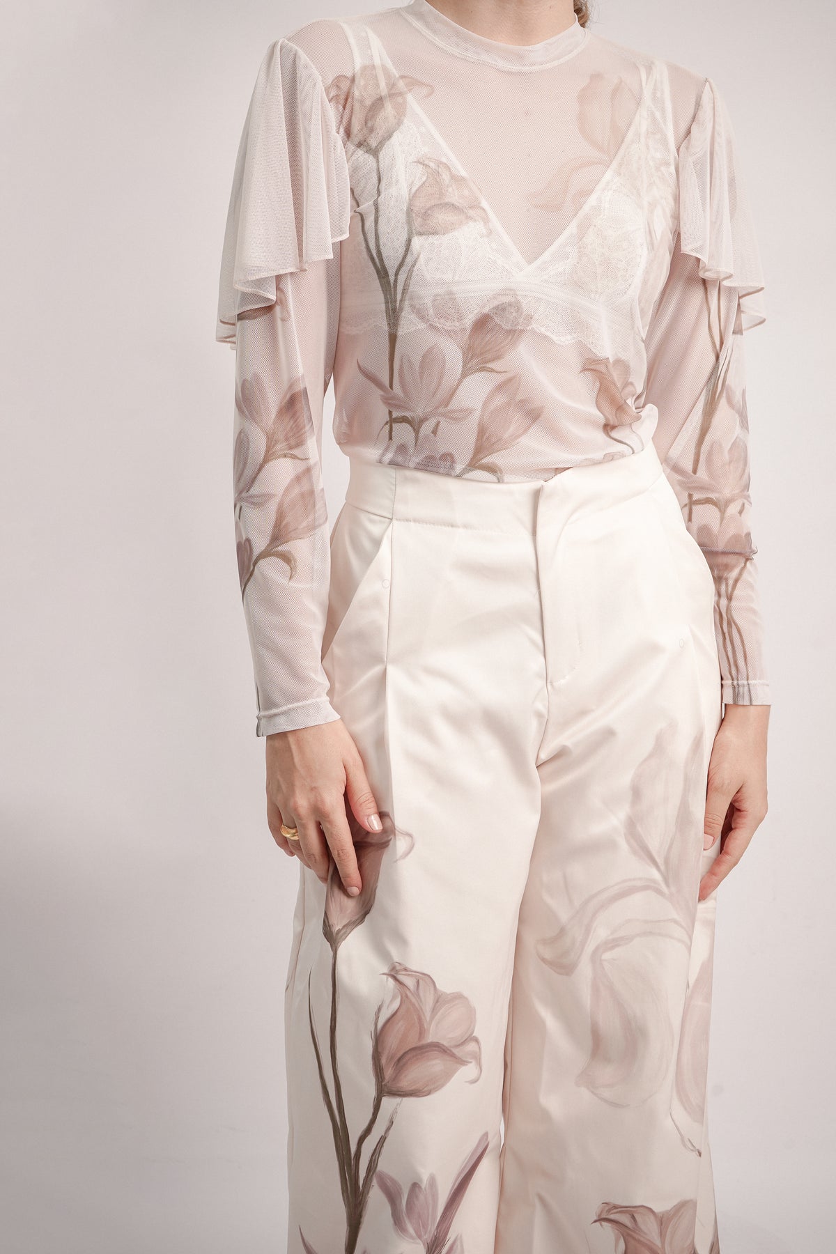 HECHIZO MALLA BEIGE O NEGRO