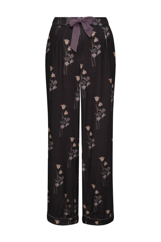 PANTALÓN FLORES BLACK