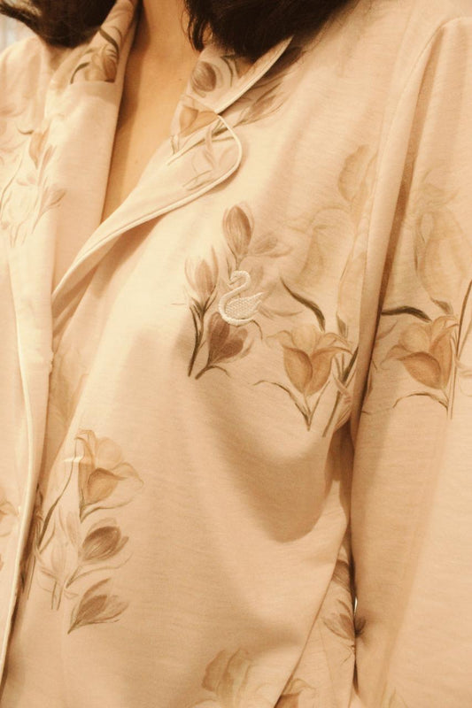 CAMISA MANGA LARGA BLUSH PINK
