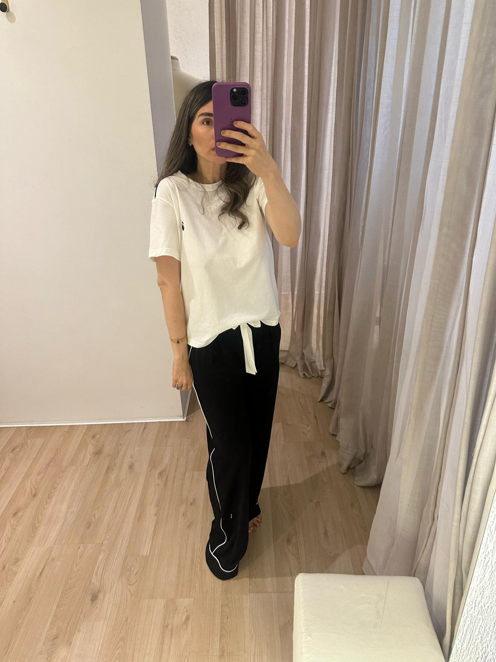 SET T-SHIRT + PANT MOTHERS EDITION BLACK