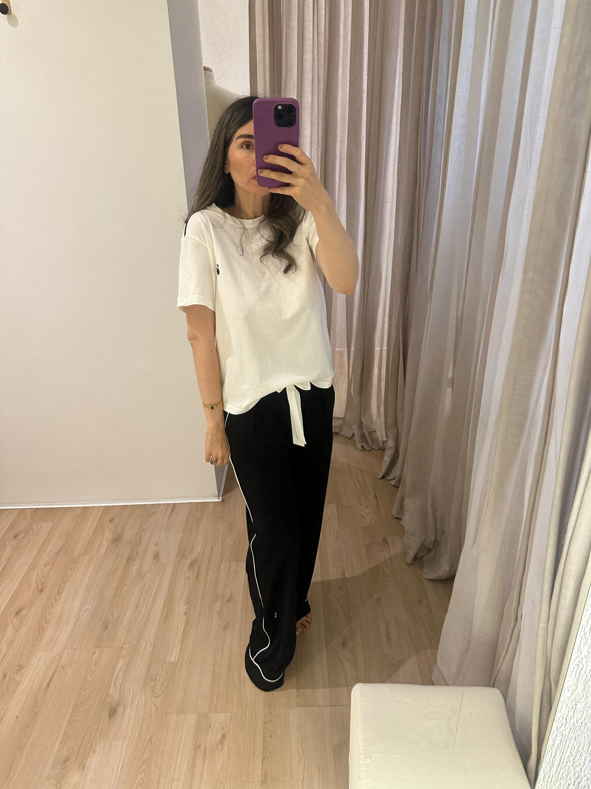 SET T-SHIRT + PANT MOTHERS EDITION BLACK