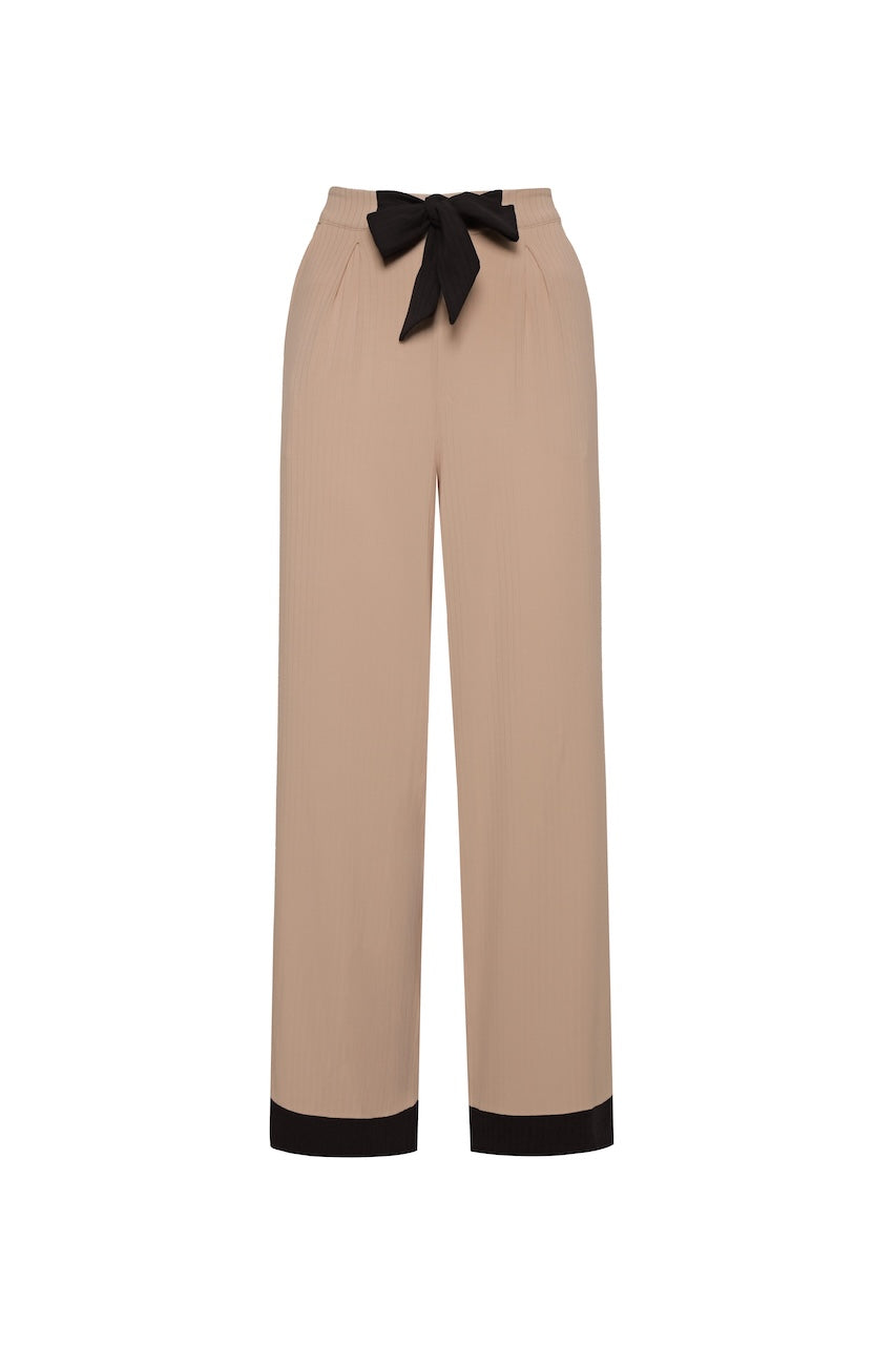 PANTALÓN SIMONA BEIGE/MOCCA