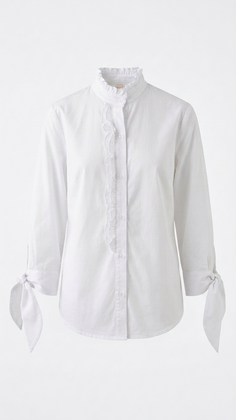EVA RUFFLE BLOUSE