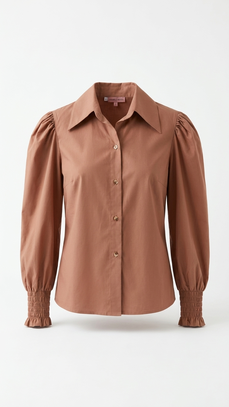 AMELIA BLOUSE CAMEL