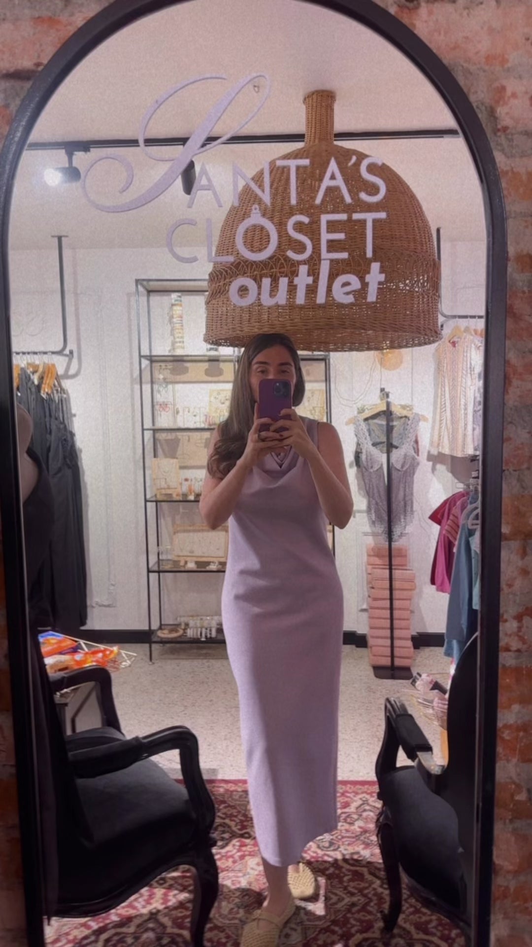 Reflejo Dress Lilac